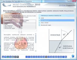 Just Learning Moje Gimnazjum 2010 Testy matematyczno - przyrodnicze - egzamin gimnazjalny 